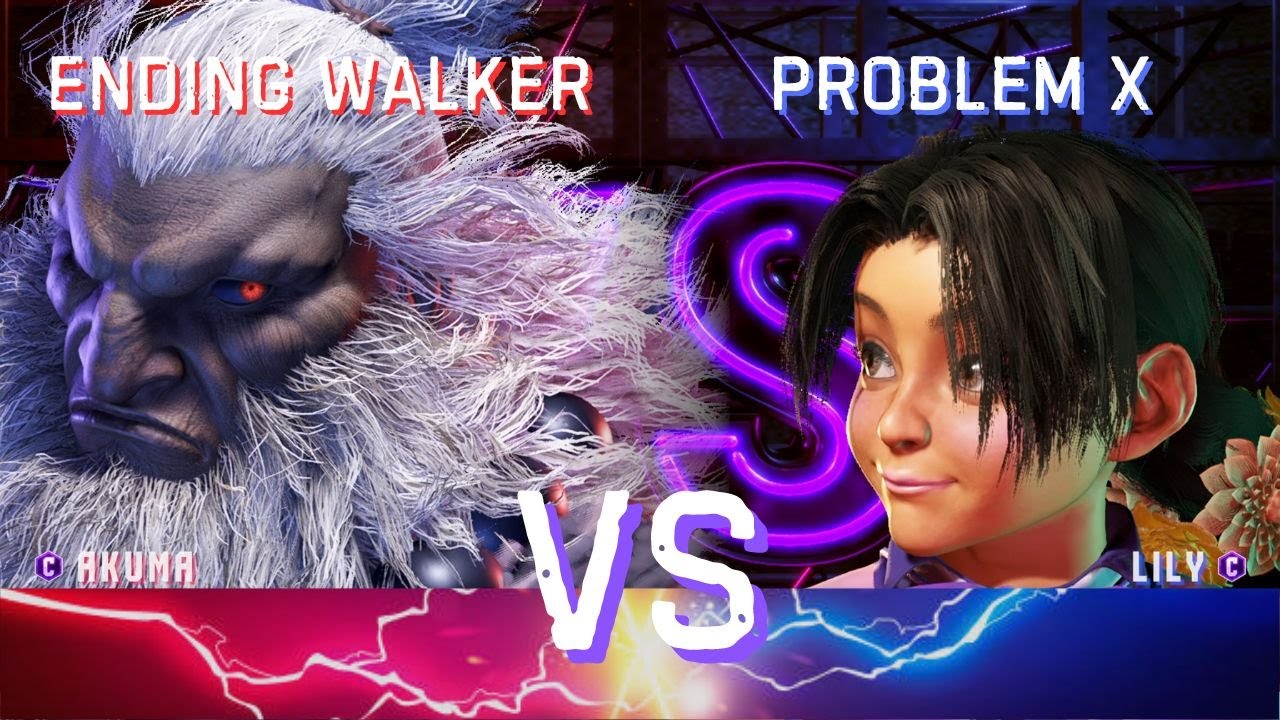 SF6💥Ending Walker (Akuma) vs. Problem X (Lily) 💥 Street Fighter 6