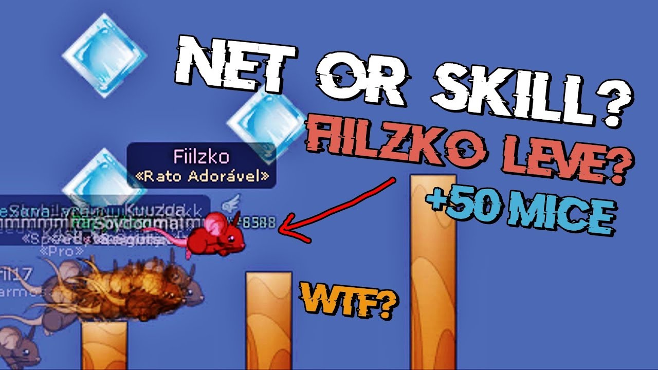 +50 Mice Racing Gameplay - Transformice