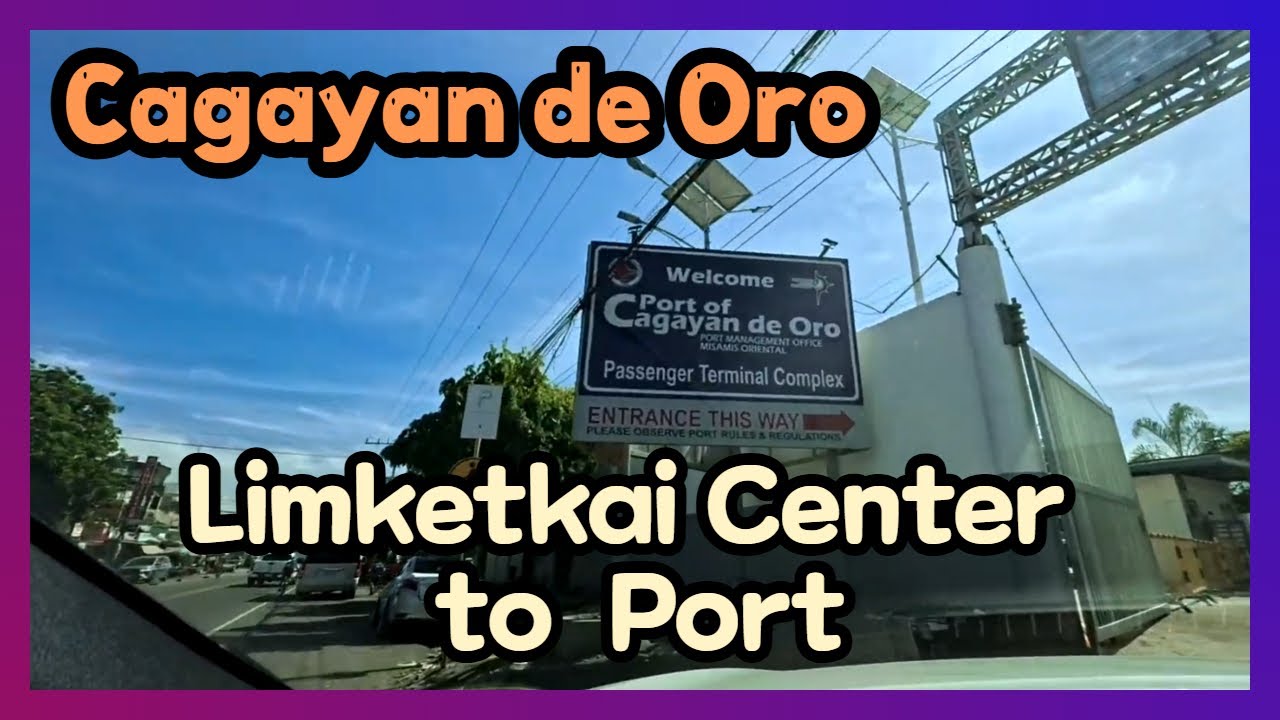 018) Limketkai Center to Philippine Ports Authority Cagayan de Oro - Full Drive Route