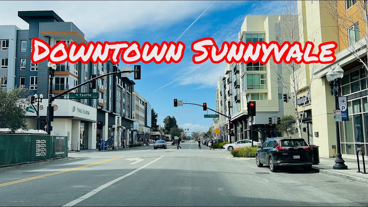 DOWNTOWN SUNNYVALE CALIFORNIA DRIVE