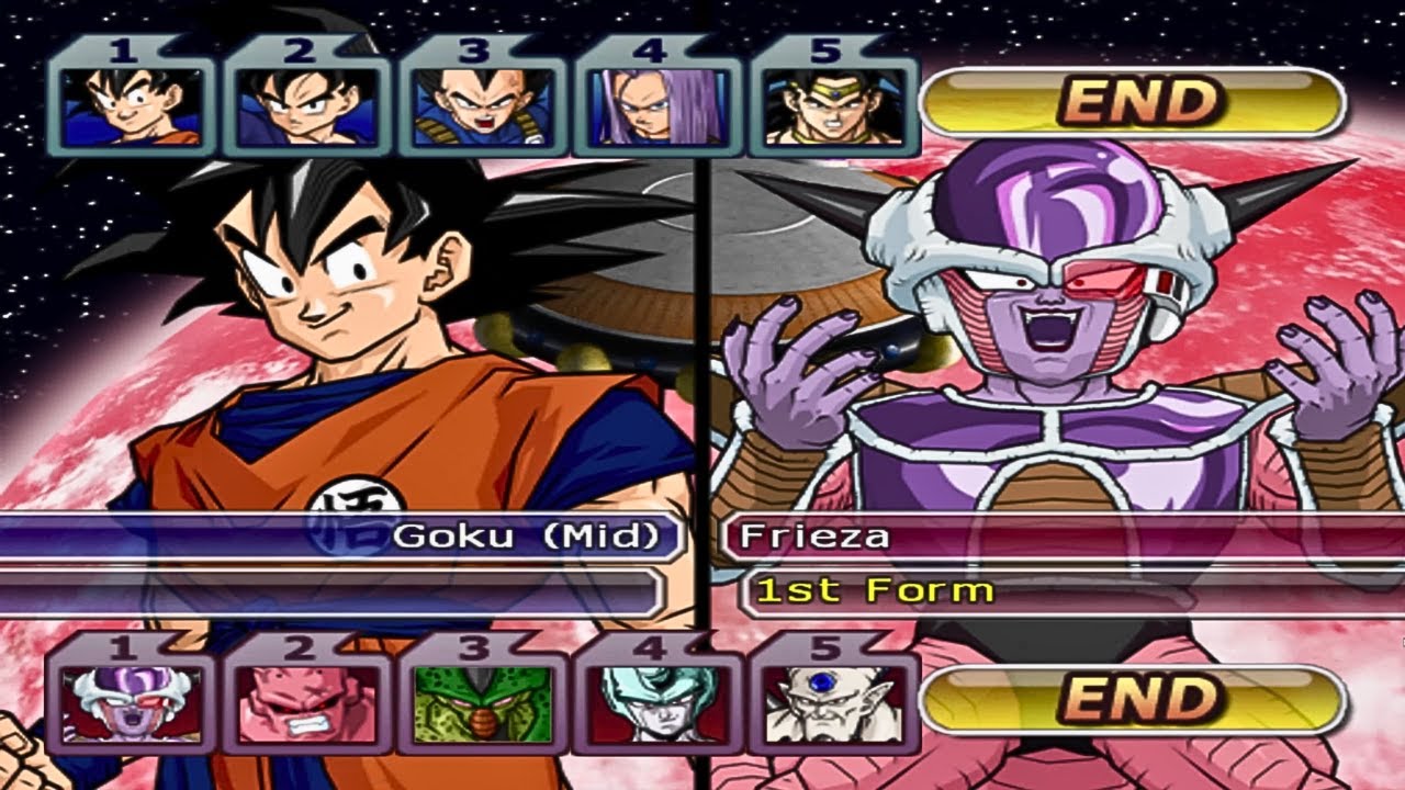 Base Form Saiyans VS Villains (COM VS COM) - Dragon Ball Z Budokai Tenkaichi 3 Gamplay 4K 60PFS