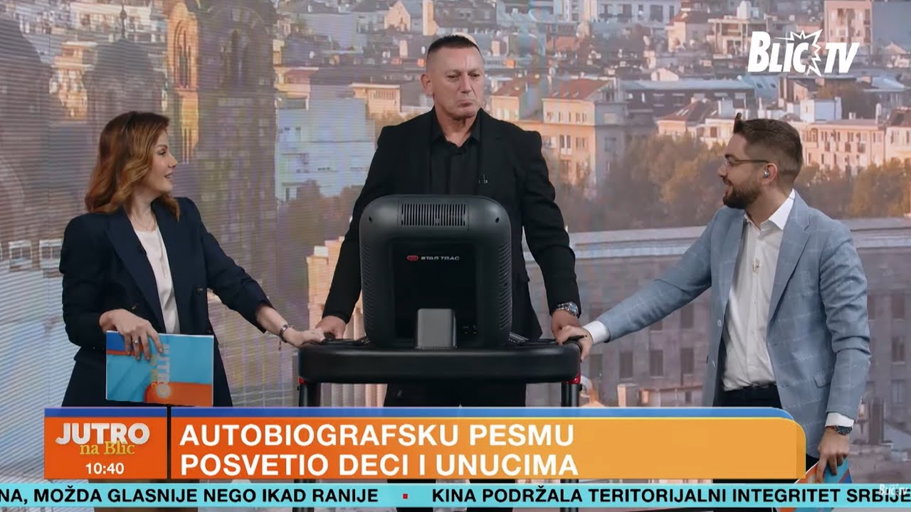 Šako Polumenta NA TRACI ZA TRČANJE uočio da li bi se prijavio za EVROVIZIJU | JUTRO NA BLIC