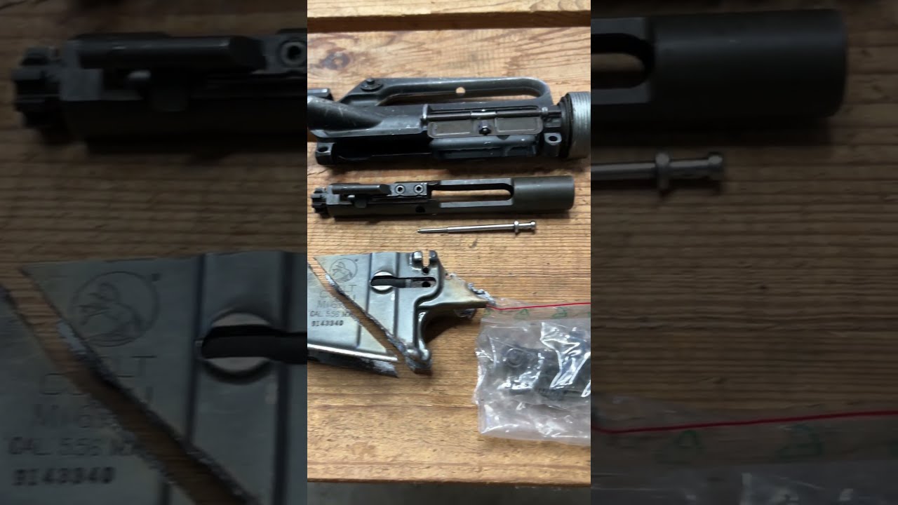 Zestaw części do karabinu Colt M16A1 &ndash; styl wietnamski #szorty