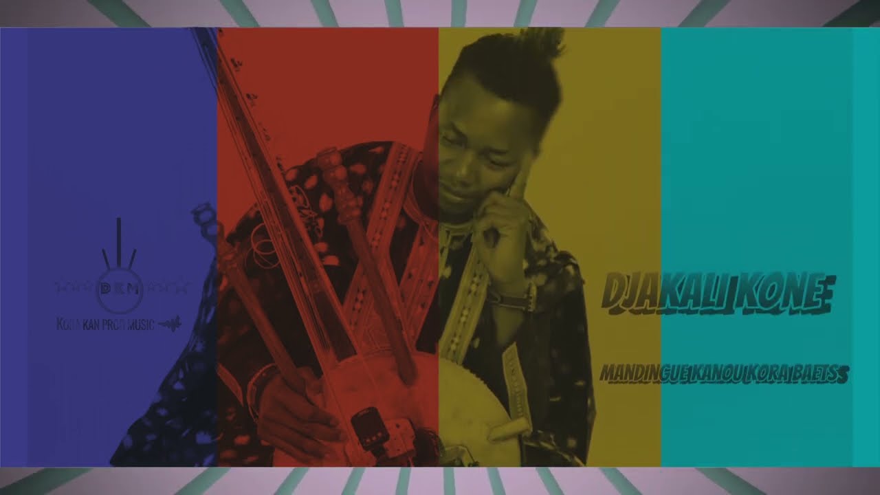 Djakali Kone (mandingue kanou) kora kan prod music officiel