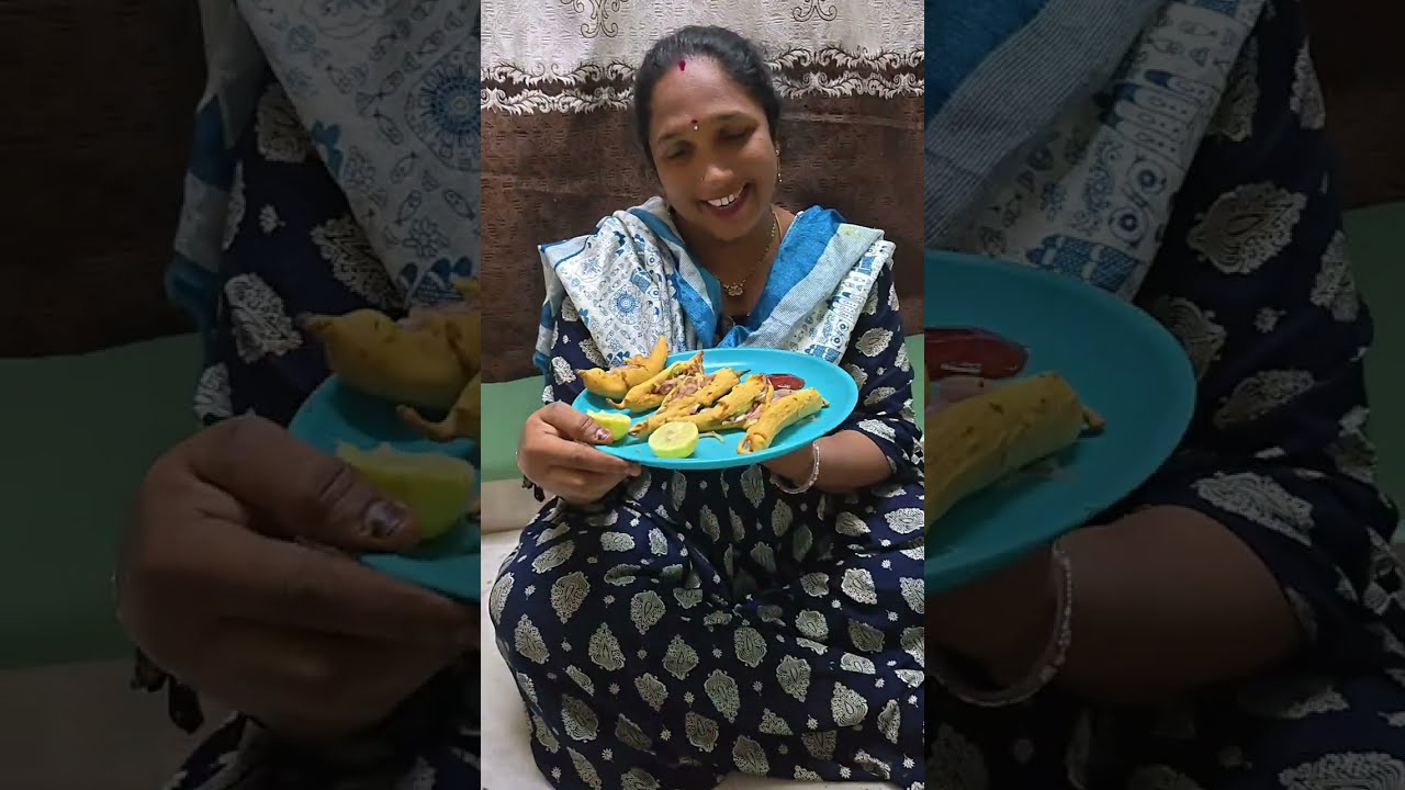 అమ్మ చేతి బజ్జీ మిర్చి ❤️కర కర సూపర్ టేస్ట్!