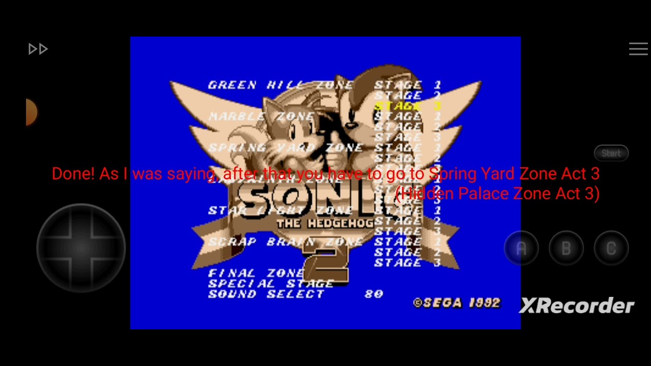 How to get illegal instruction in Sonic 2 Nick Arcade Version