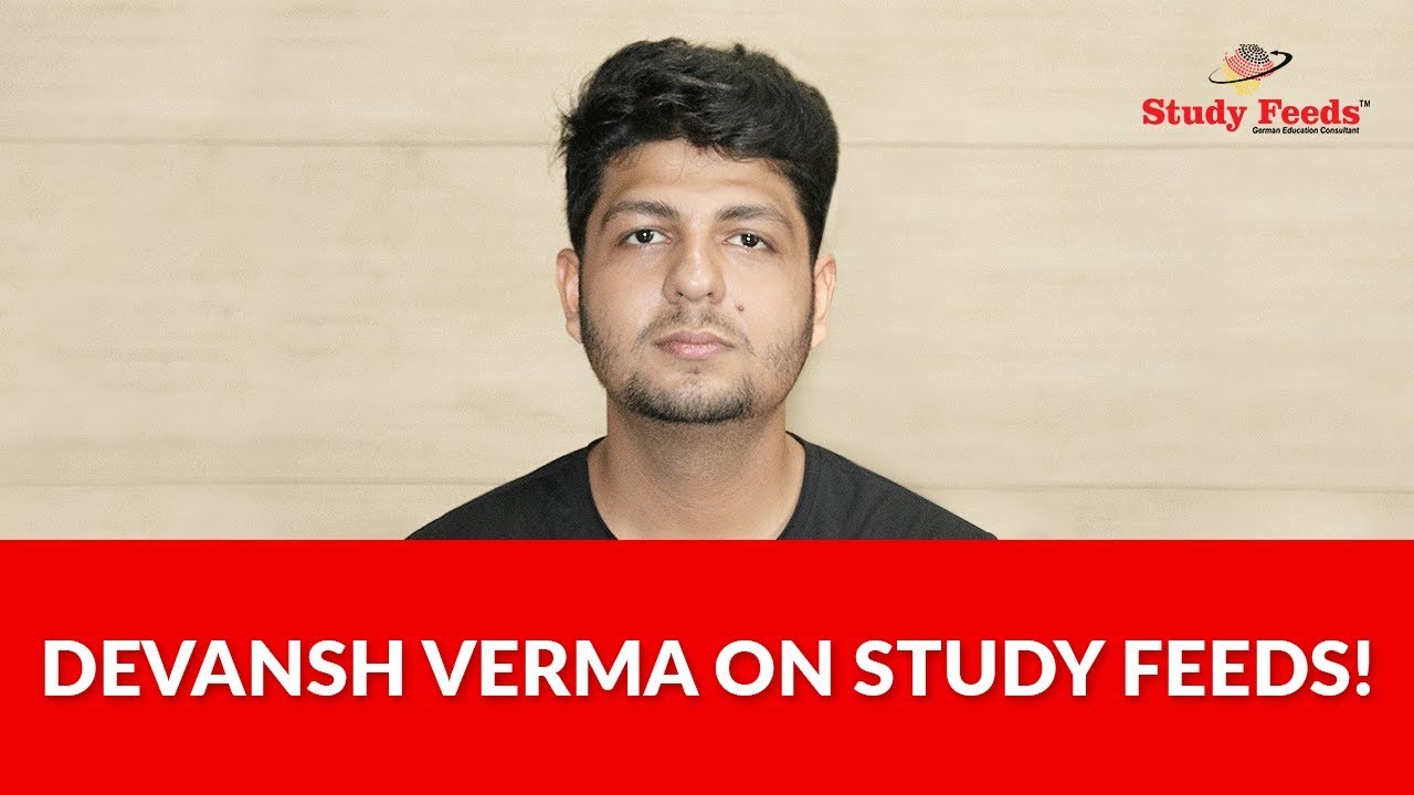 Devansh Verma&nbsp;| Study Feeds