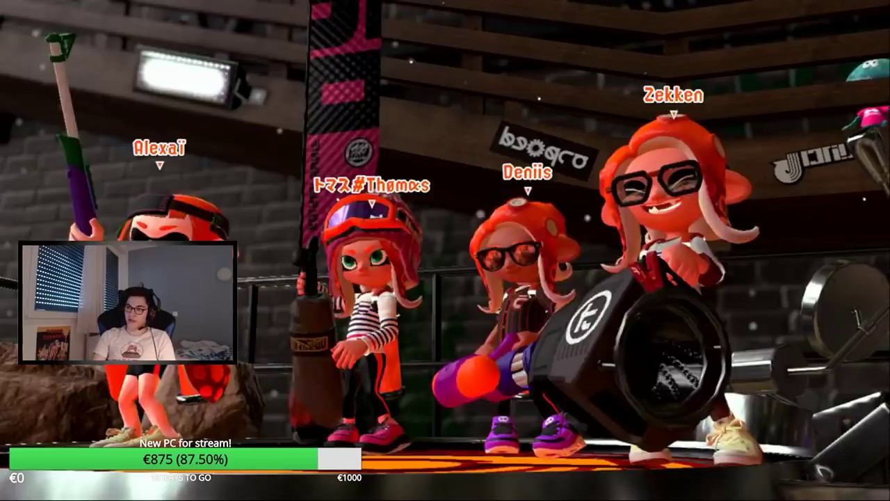 One of my best matches in Competitive Splatoon 2
