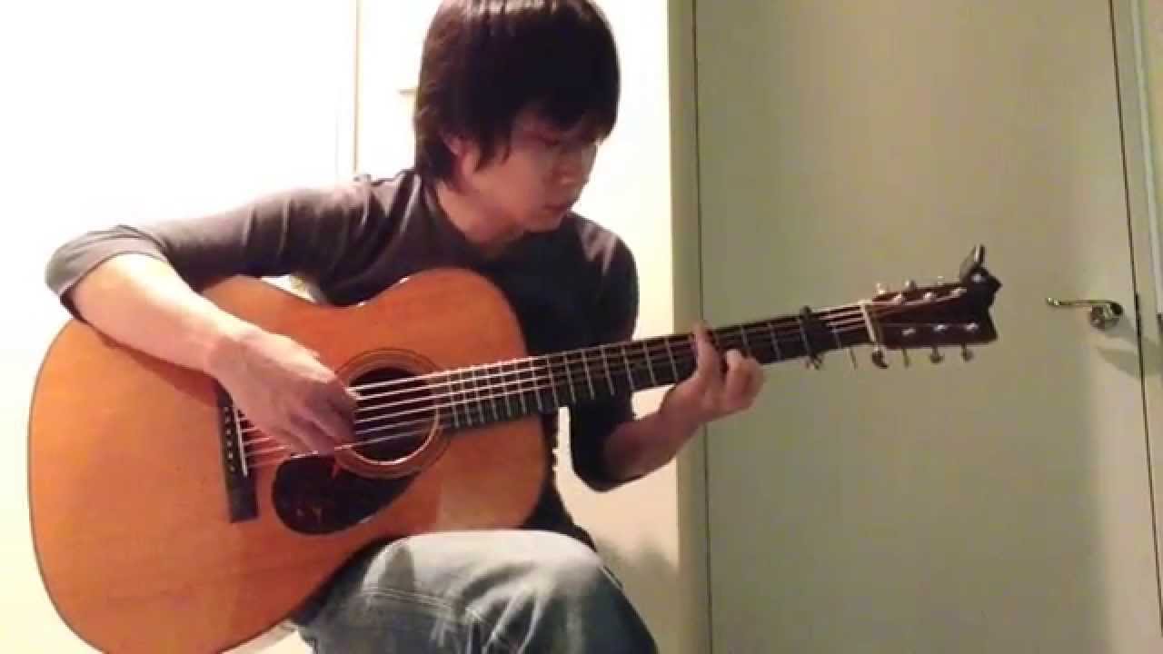 桜流し 宇多田ヒカル(Sakura Nagashi/Hikaru Utada) Evangerion3.0 / Fingerstyle Guitar Cover by Kensora