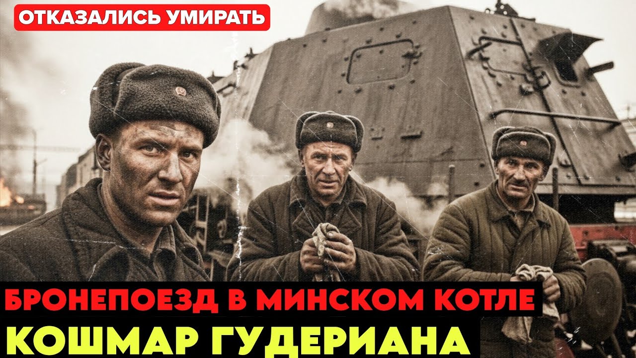 Их бросили в Минском котле. Железный гроб против танков Гудериана.