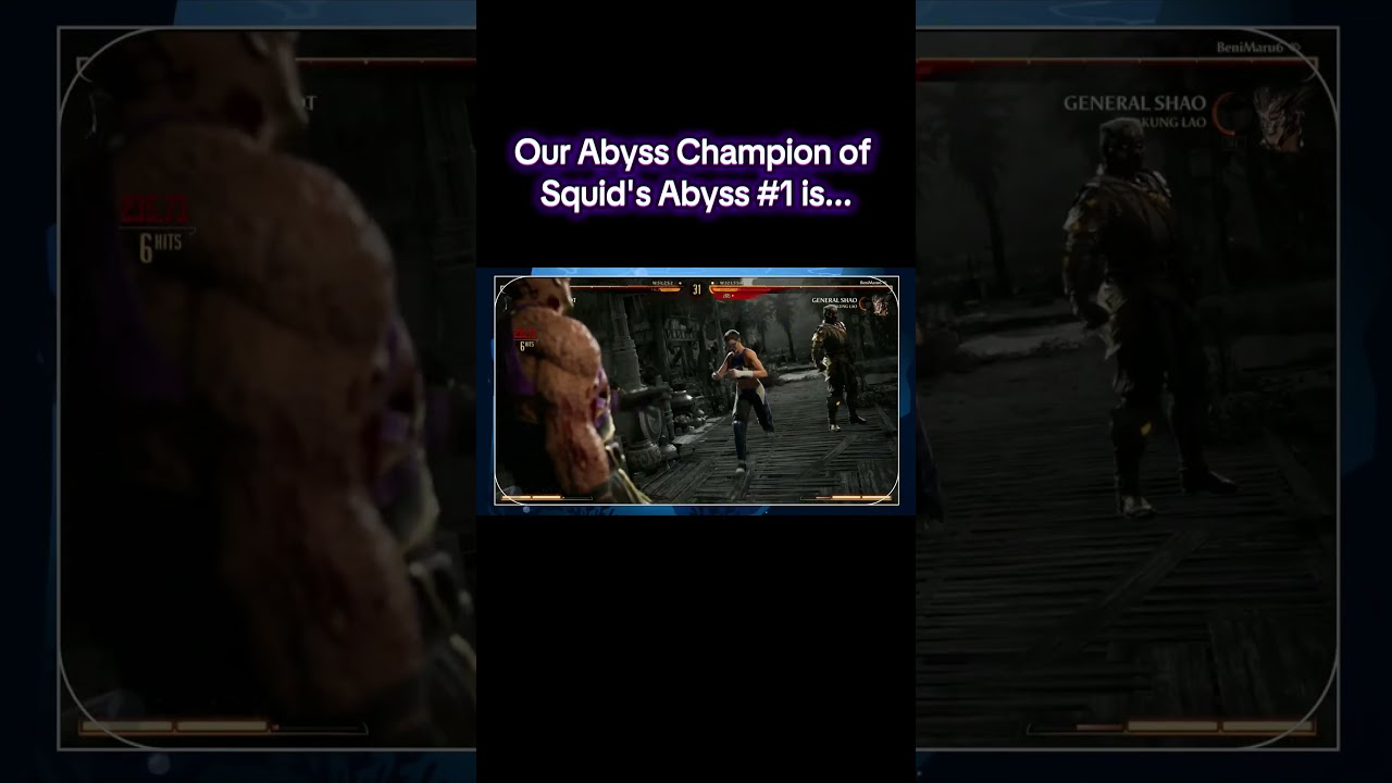 GRIDDY IS THE ABYSS CHAMPION OF SQUID'S ABYSS #1 #mortalkombat1tournaments #mortalkombat #gaming