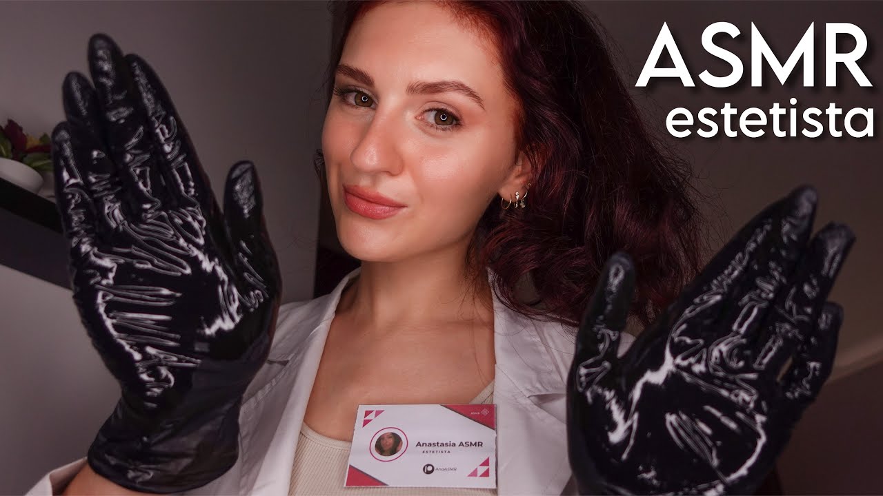 ASMR | ESTETISTA TI FA UN MASSAGGIO AL VISO 💆🏻‍♀️ Glove Sounds, Oil Sounds & Roleplay 🥰