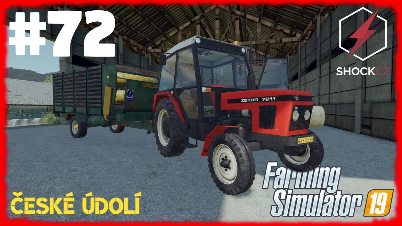 KRMENÍ KRAV | Farming Simulator 19 | #72 | České Údolí