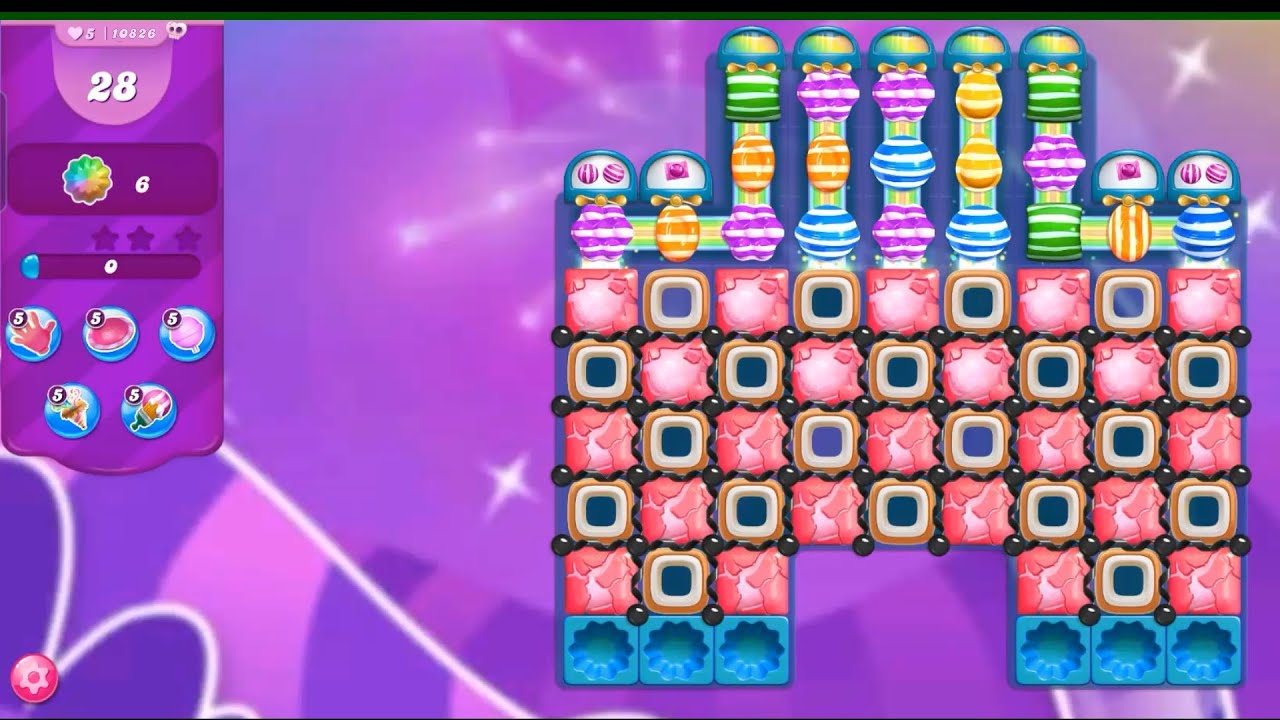 Candy crush saga level 10826 | New update 2022