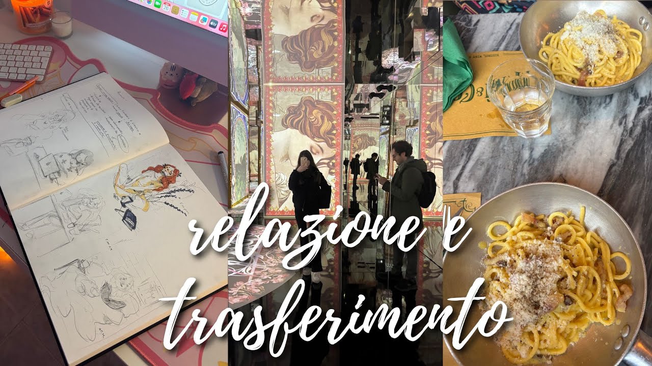 RELAZIONE E TRASFERIMENTO + FREELANCE E COLLOQUI | VLOG