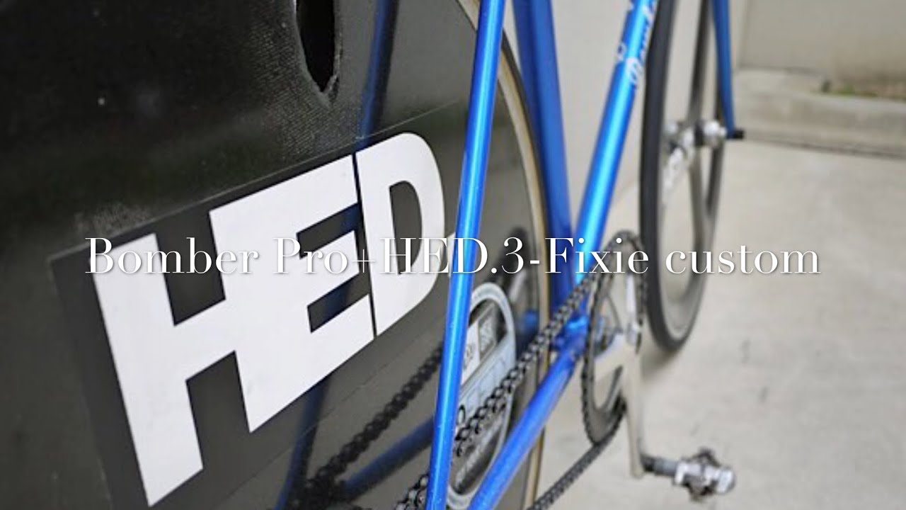 Bomber Pro+HED.3-Fixie custom