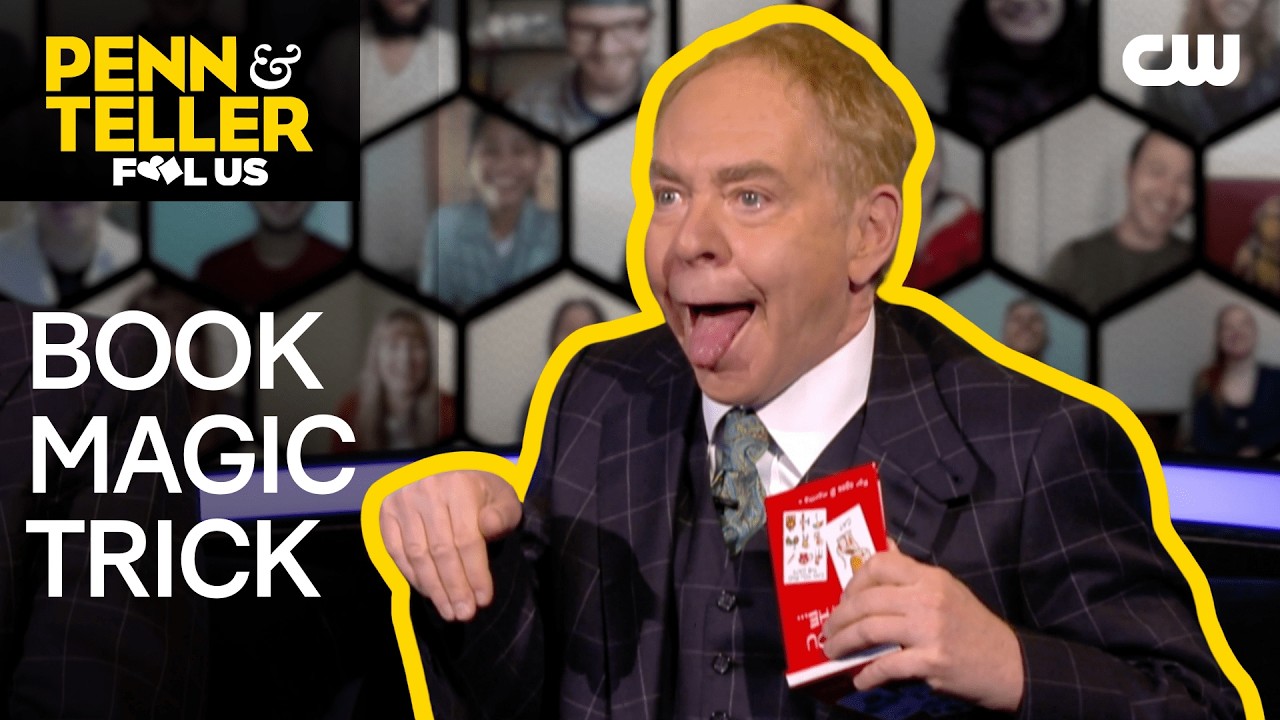 Magician John Morton Performs Book Magic Trick | Penn & Teller: Fool Us | The CW