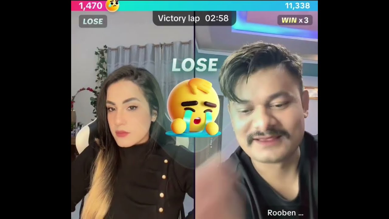 कायाले रोबिनलाई उत्तानो पारेरै छोड्छु रे। 😃 ROOBEN KHADKA AND KAYA TIKTOK LIVE VIDEO 