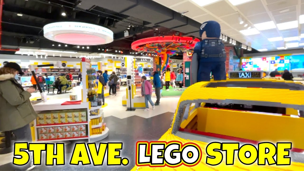 Tour of the 5th Avenue Flagship LEGO Store in NYC 🗽