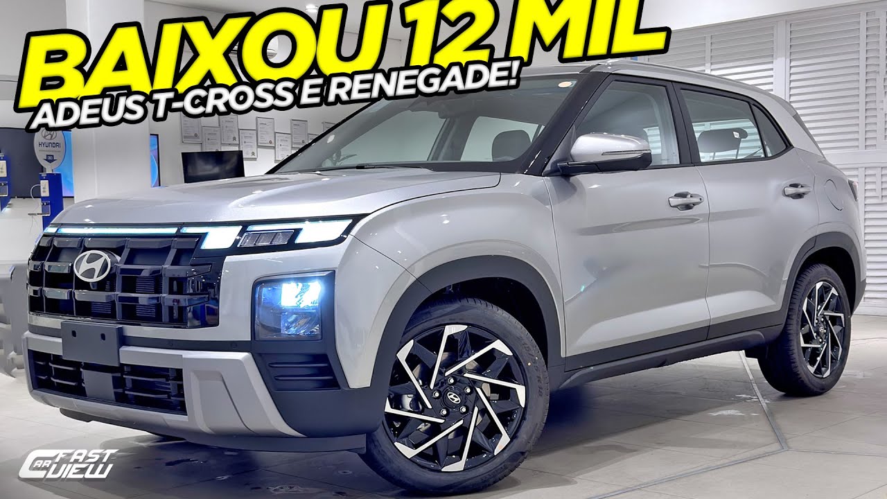 NOVO HYUNDAI CRETA ULTIMATE 2026 193 CV +EQUIPADO SUPERA RENEGADE, T-CROSS E HR-V COM ESSE DESCONTO