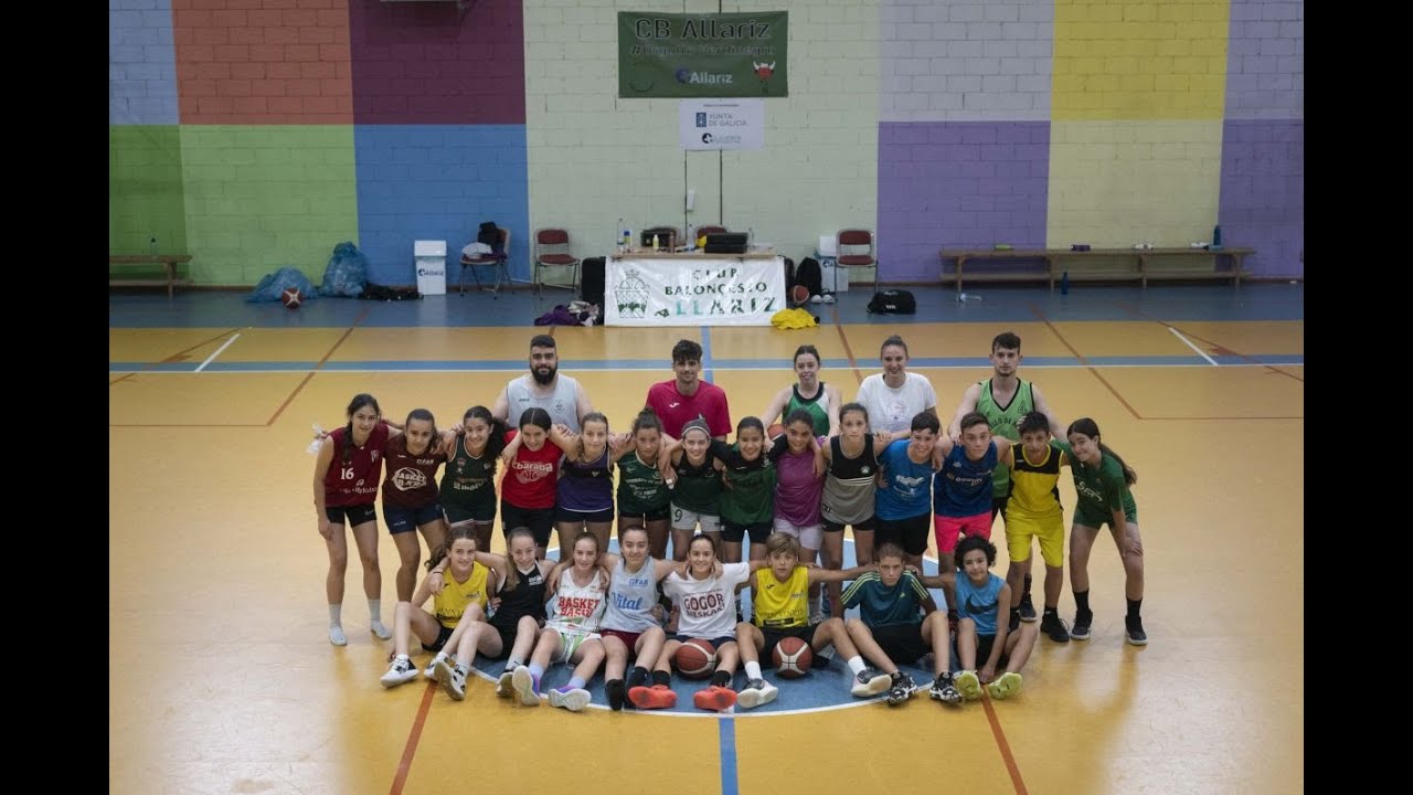 Campus de baloncesto en Allariz