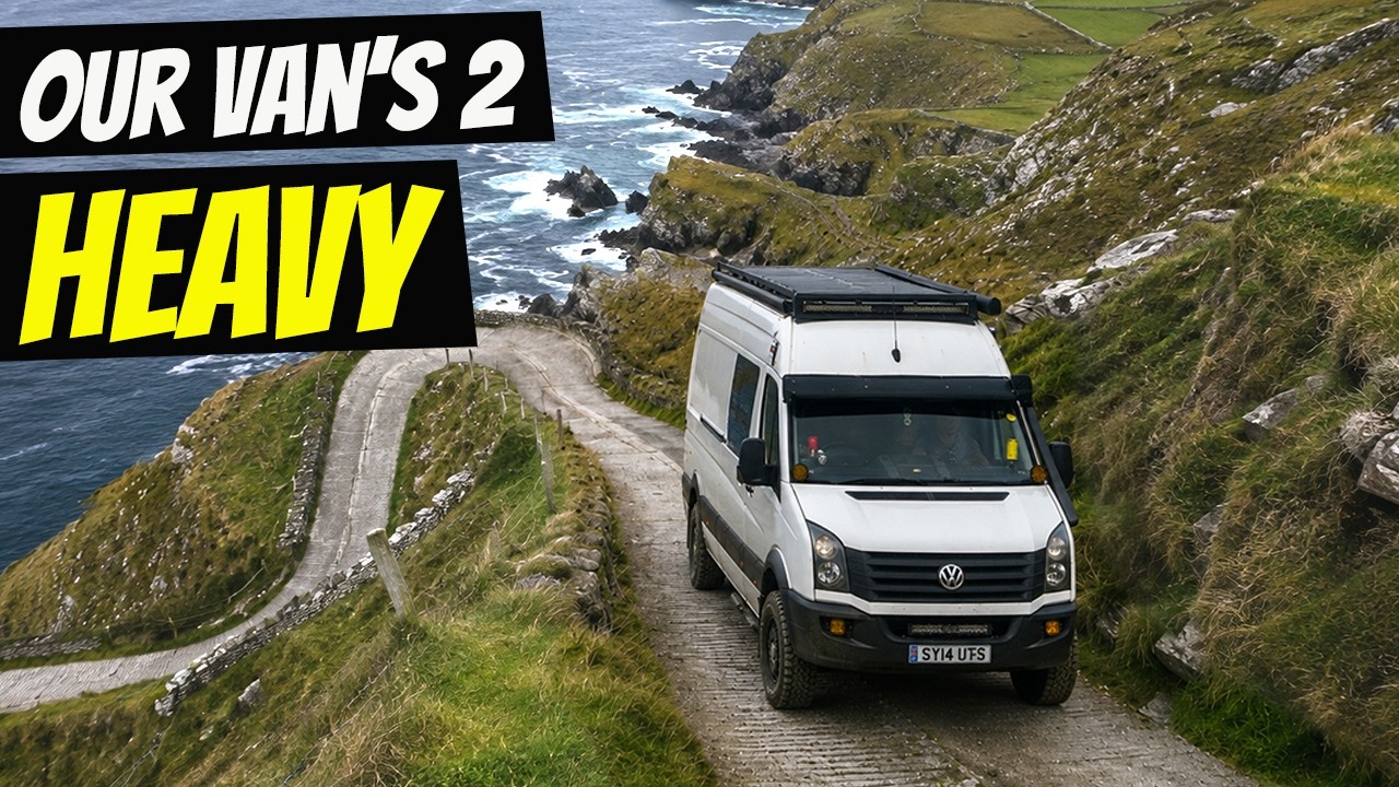 VAN LIFE IRELAND...We Took A Risk On This Road 🇮🇪