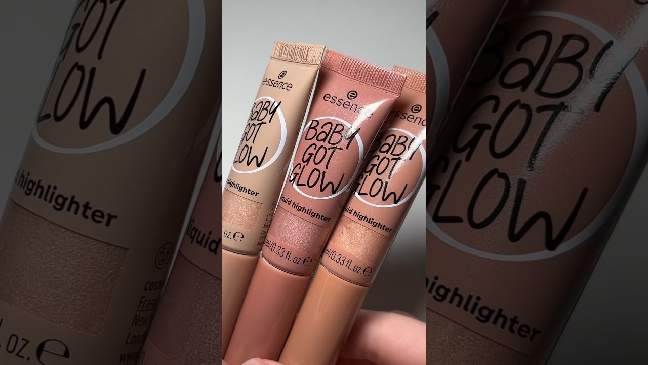 die besten liquid highlighter aus der Drogerie 😱 neue essence Baby Got Glow Liquid Highlighter