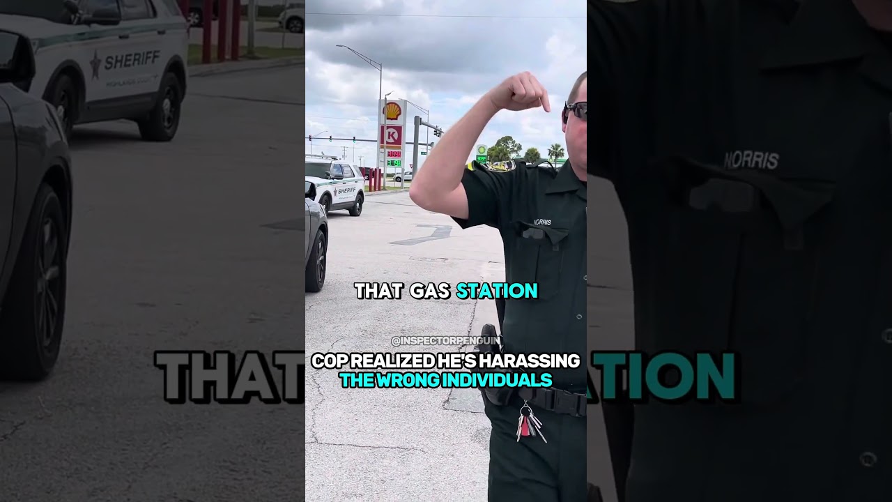 Cop Caught Harassing The Wrong Individuals
