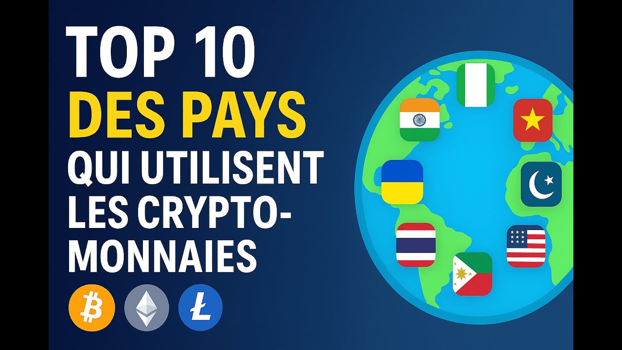 Quels pays utilisent le plus les cryptomonnaies?