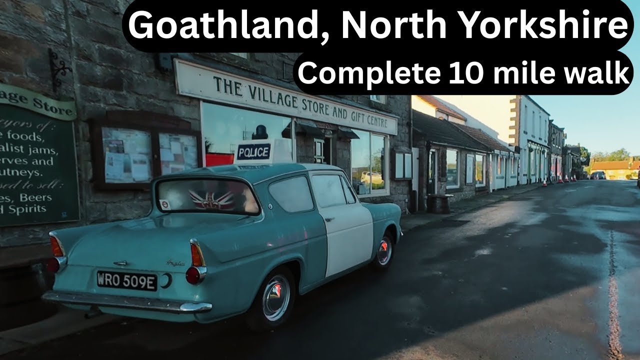 Goathland, North Yorkshire to Wheeldale Roman Road - Complete 10 mile walk