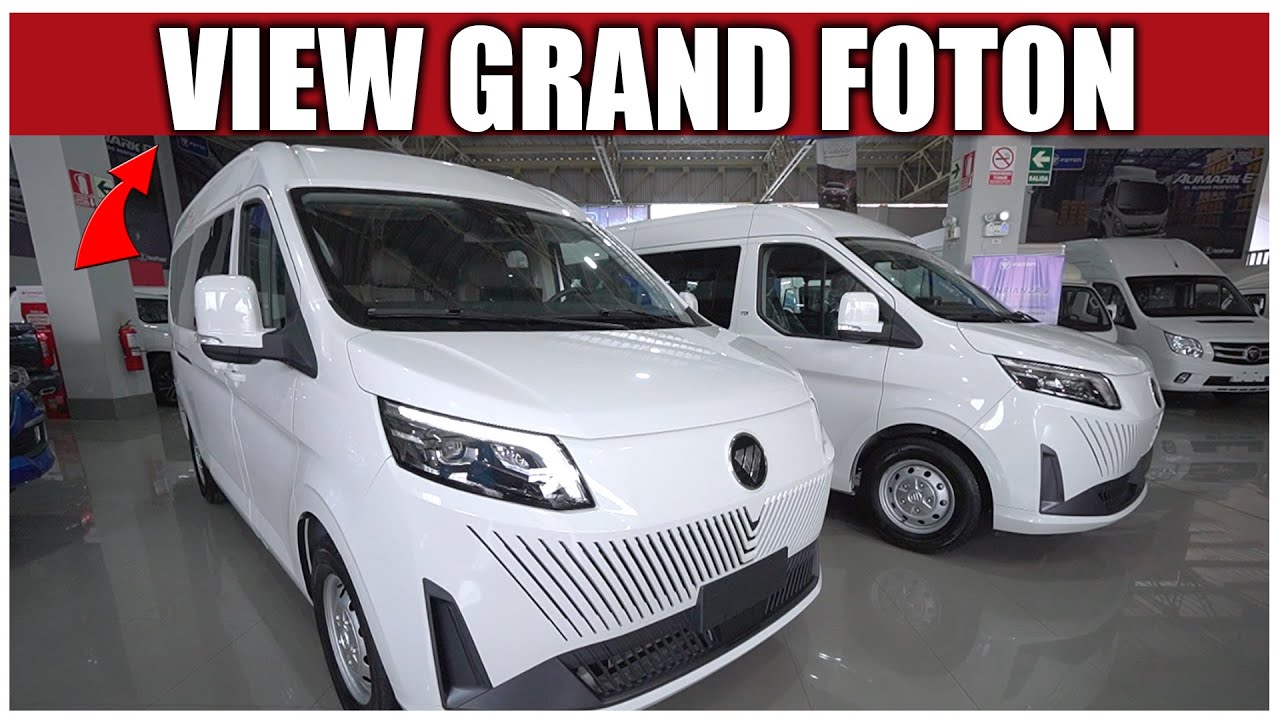 Nueva View Grand Foton: Capacidad para 12 personas | Mecánica y automática