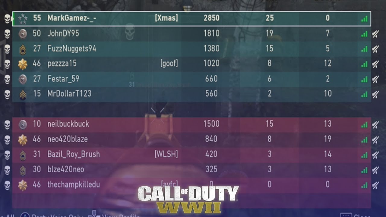 Call of Duty WW2 - Last kill of the game V2 Rocket