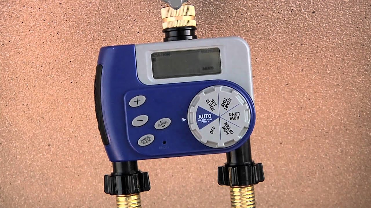 2-Outlet Hose Faucet Timer by Orbit