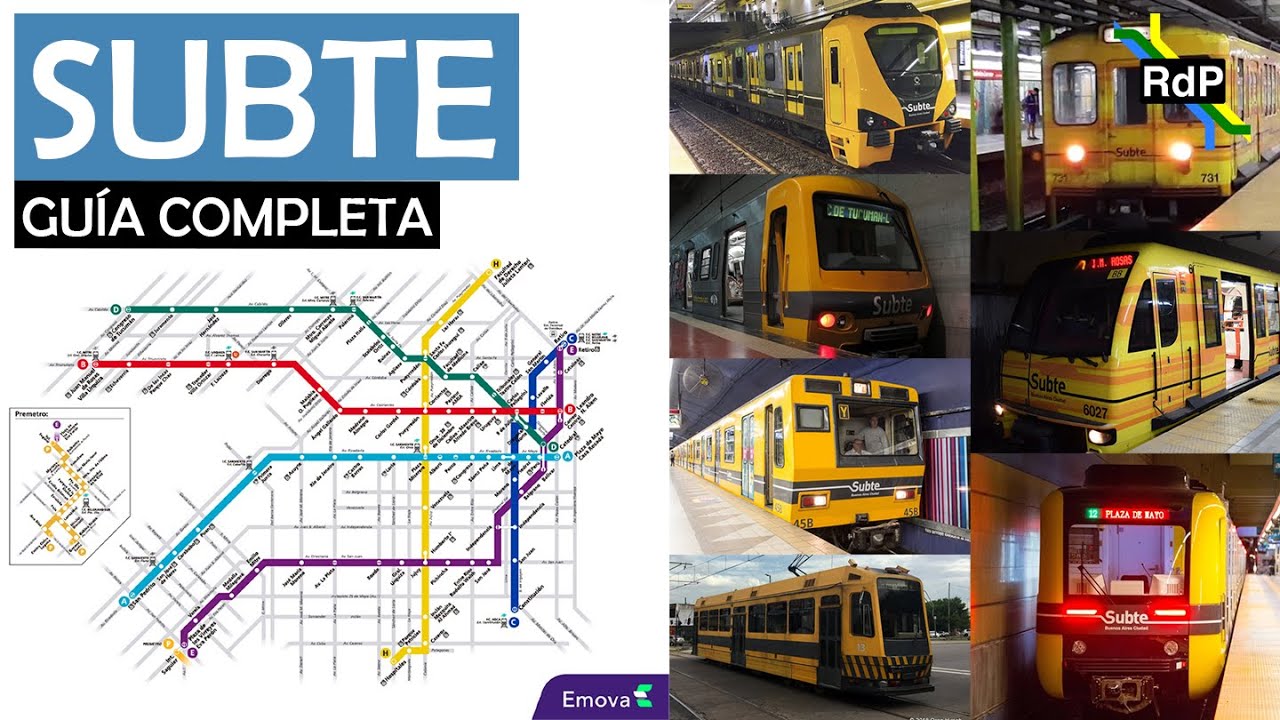SUBTE de Buenos Aires (y Premetro!) GUÍA COMPLETA