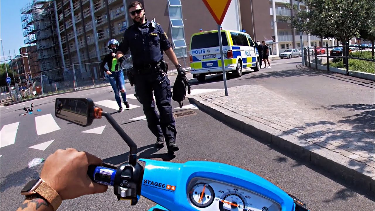 POLITIMAND VILLE TAGE MIN TUNED SCOOTER//HAN FAILED