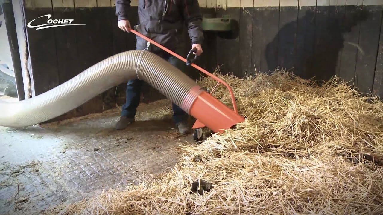 ASPIRATEUR DE FUMIER POUR BOXES DE CHEVAUX