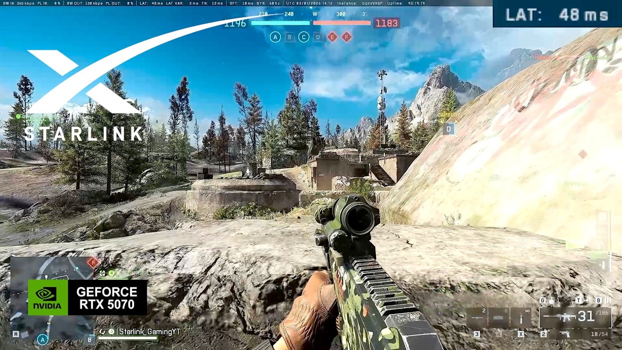 Starlink Gaming Test | Battlefield 6 Multiplayer Gameplay
