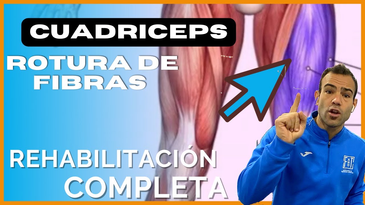 Rotura de fibras de CUADRICEPS🔥🔥👉🏼Ejercicios de REHABILITACIÓN DE CUÁDRICEPS