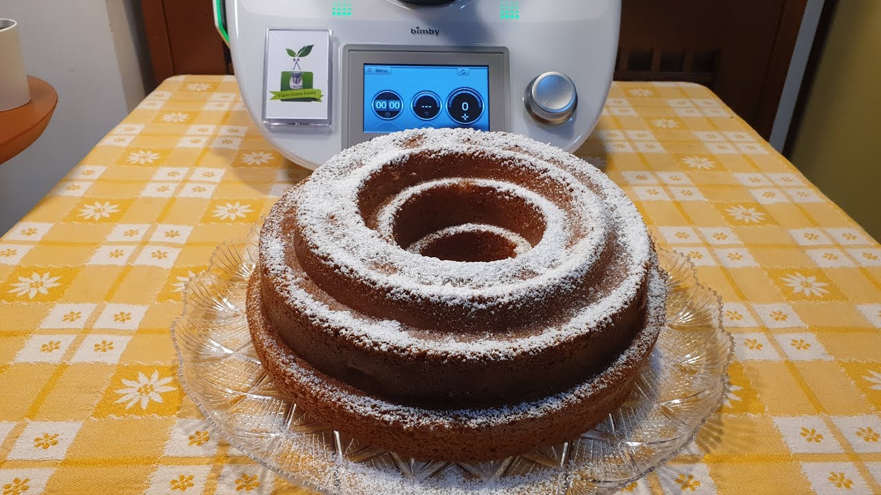 Ciambella alle mele e cannella per bimby TM7 TM6 TM5 TM31