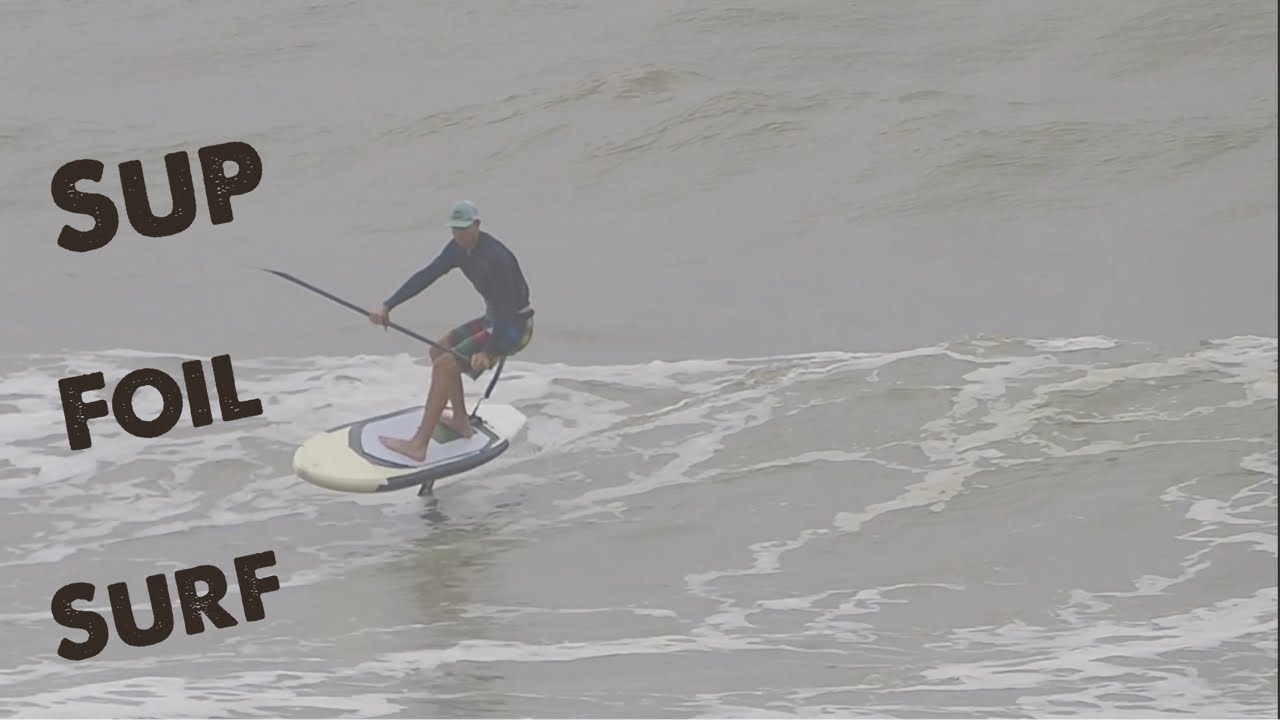 High Wave count on the SUP Foil