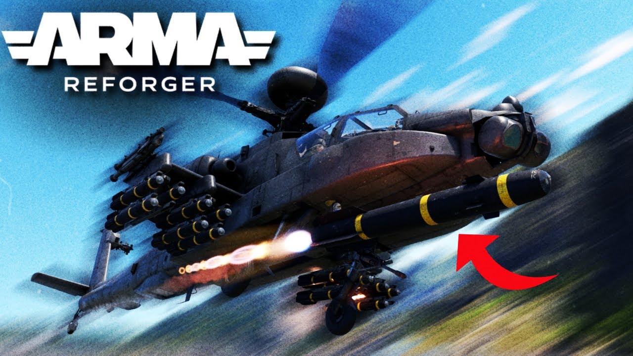 Destroying Enemy SUPPLY Lines in ARMA REFORGER Apache