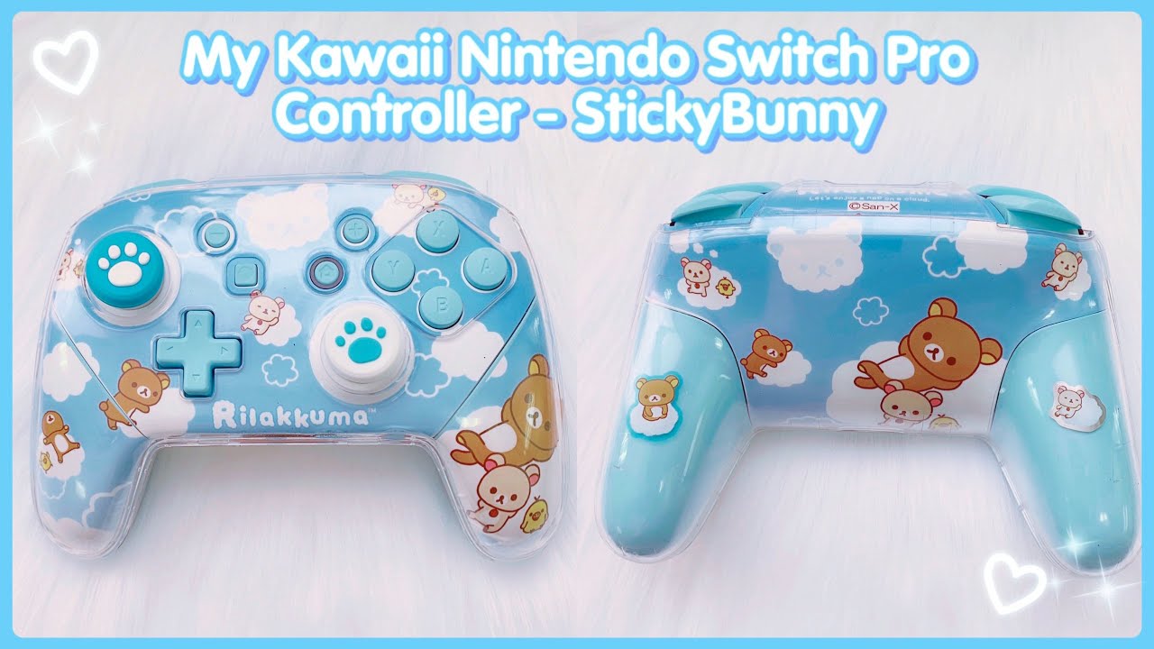 My Kawaii Nintendo Switch Pro Controller - StickyBunny