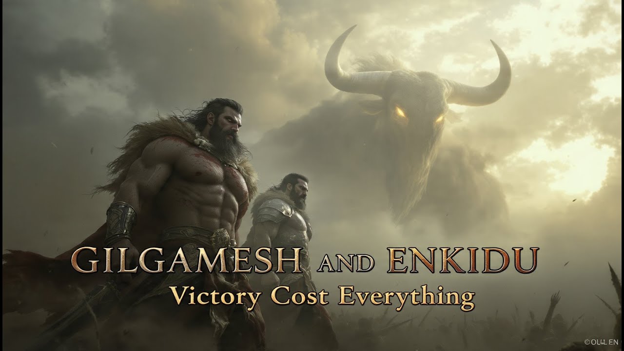 Enkidu vs Heaven: 1 Victory That Sealed His Fate| Epic Of Gilgamesh