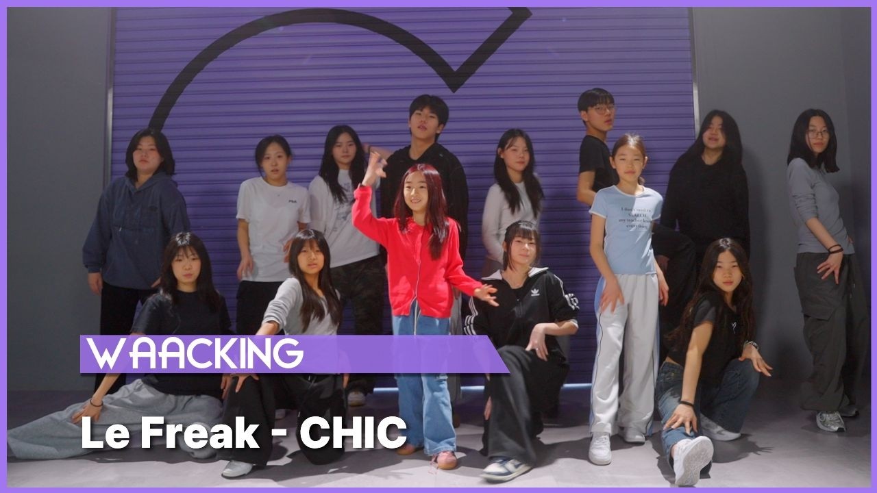 [동탄댄스학원] 코스믹댄스 - WAACKING | Le Freak - CHIC