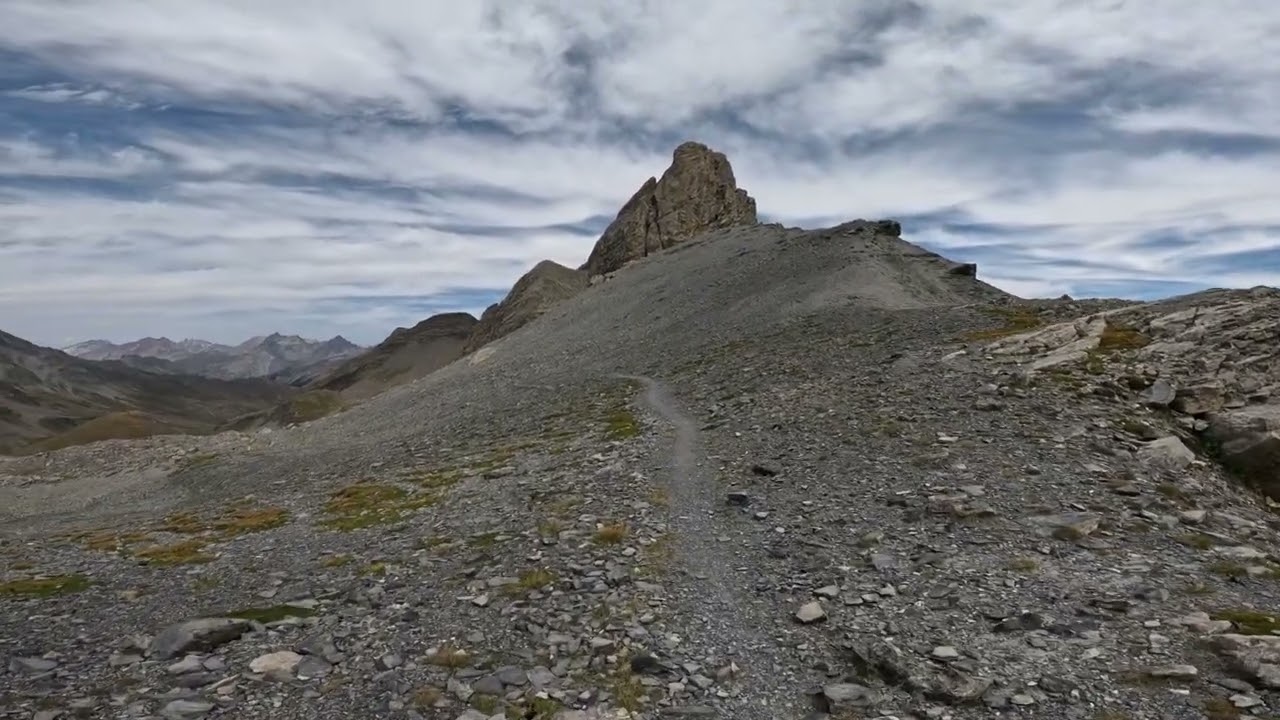En redescendant du pas de la Cavale