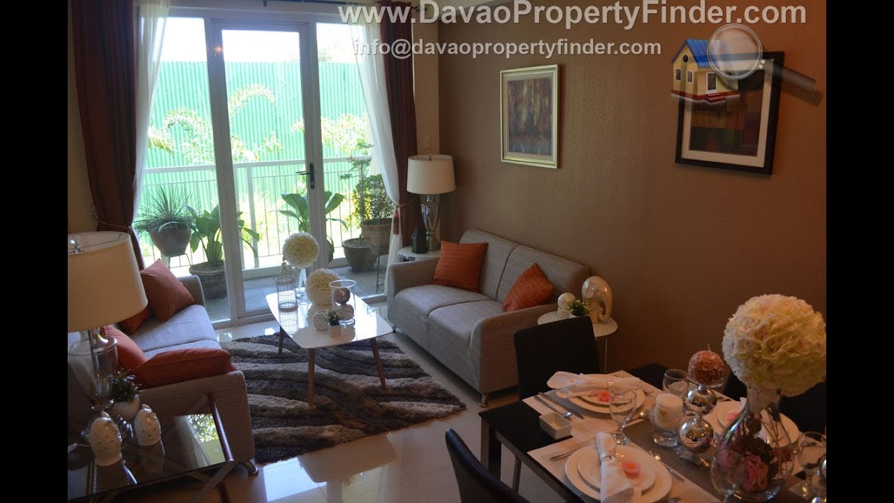 Unit B - 2 Bedroom Model Unit with Balcony at Verdon Parc Condominium Davao City