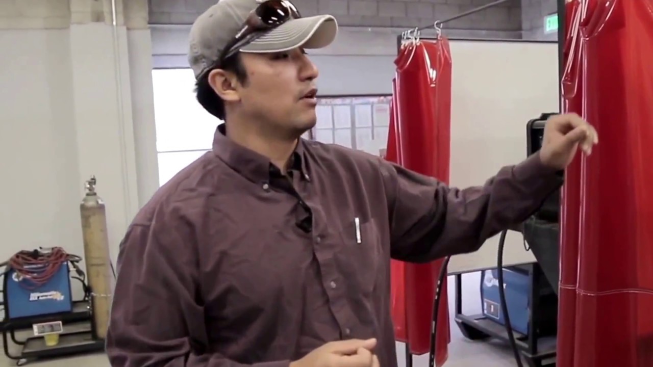 Summit College Welding Tour in Colton California - Shielded Metal Arc Welding Gas Flux