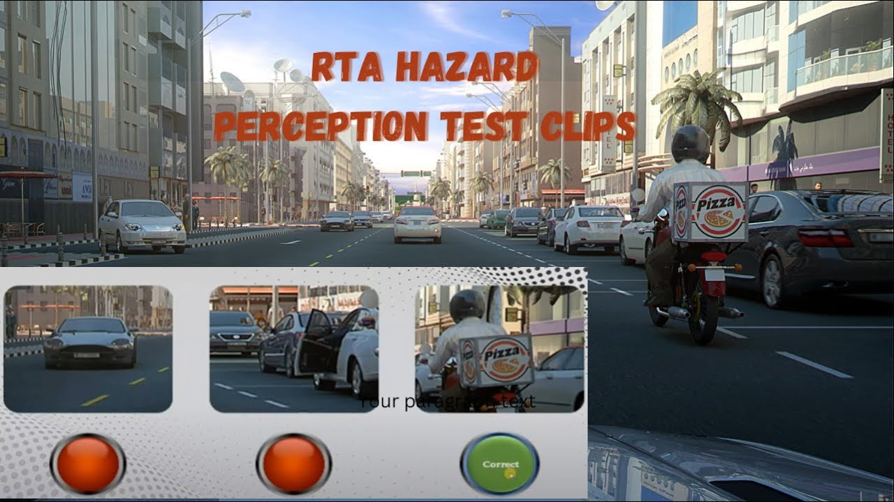 RTA Hazard Perception Test Video