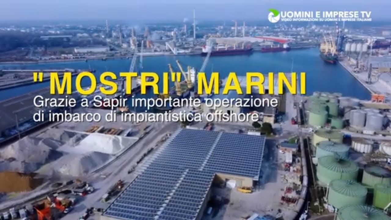 Porto di Ravenna: Sapir una importante operazione di imbarco di impianti offshore di F.lli Righini