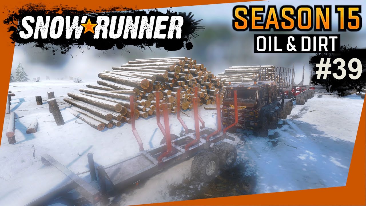 SnowRunner Season 15 - mit Holz über Berg und Eis